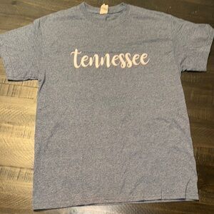 Tennessee Graphic Tee Shirt Short Sleeve Gildan Med